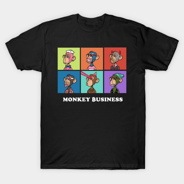 Monkey Business T-Shirt by Talehoow